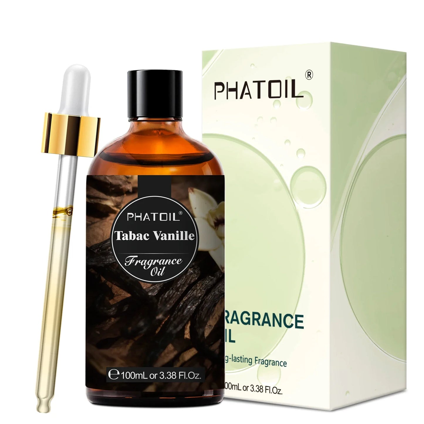 PHATOIL 100ml Fragrance Oil – Oud, Vanilla, Amber & Teakwood