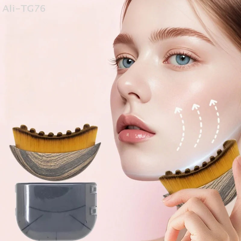 Lymphatic Contour Face Brush – Facial Sculpting Massager