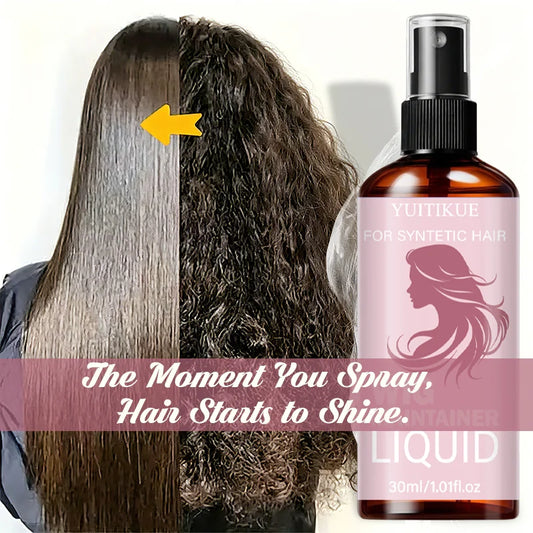 YUITIKUE Wig Detangler Spray – Smooth Synthetic Hair All Day Wig Detangler Spray Oasis Select