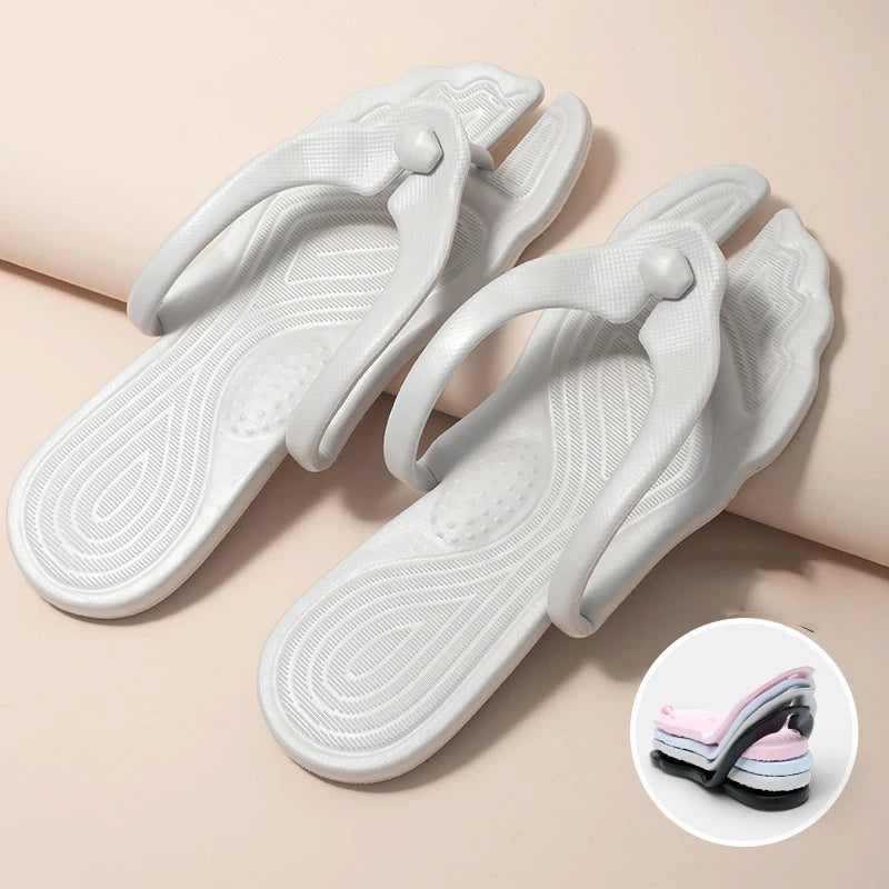 Foldable EVA Flip-Flops | Travel Portable Beach Slide Sandals