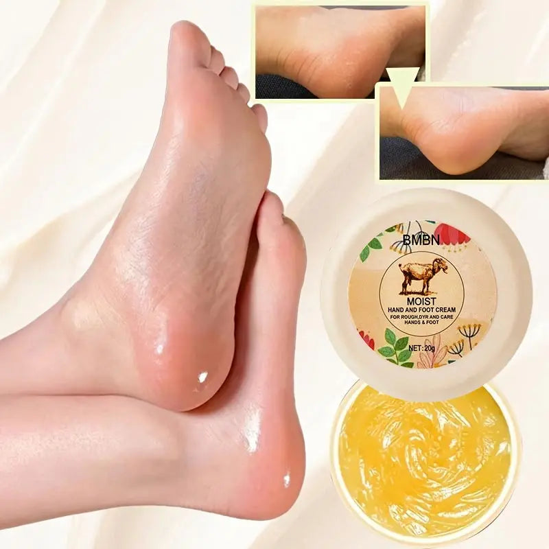 Moist Hand Foot Cream For Rough Dry Skin Deeply Repairs Cracked Skin Moisturizes Ingredient Lanolin Protective Stick Hand Cream Peaceful Pleasures Health and Wellness