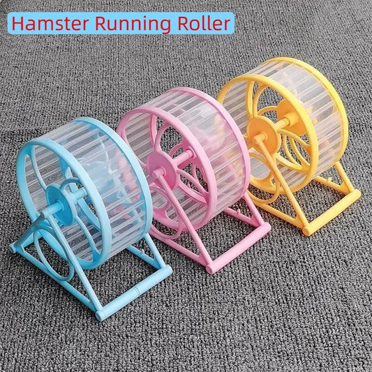 Silent Hamster Running Wheel | Ultra-Quiet Small Animal Toy Small Animal Exercise Wheel Peaceful Pleasures Health and Wellness