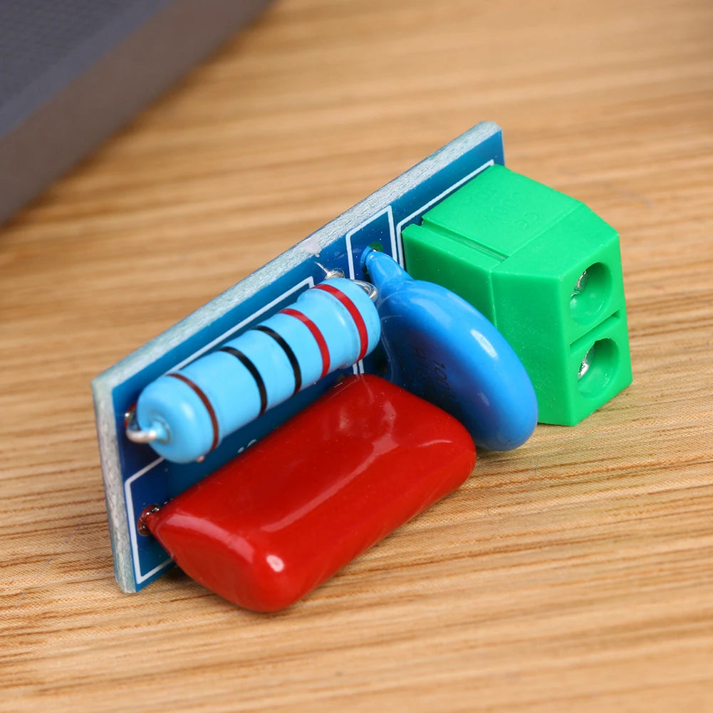 1-5pcs RC Absorption Circuit Module Relay Contact Protection Resistance Surge Module AC/DC 5V-400V Snubber Board Peaceful Pleasures Health and Wellness