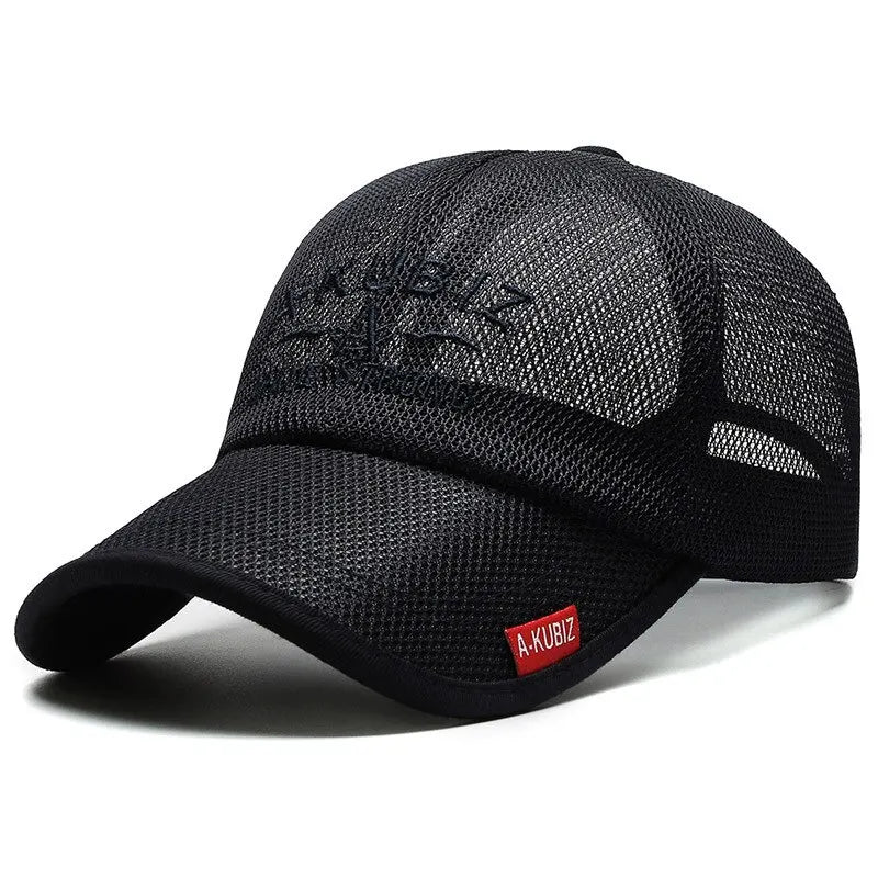 Summer Hats Men Women Mesh Baseball Caps Fashion Embroidered Visor
