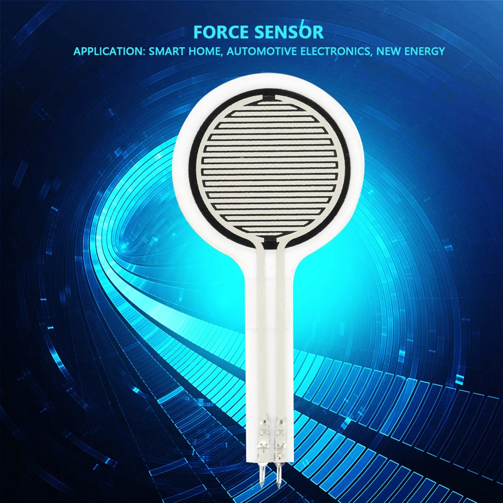 Pressure Sensor Force Sensor MD30-60 Thin Film Pressure Sensor Force Sensor 0~30KG Diameter 30mm Peaceful Pleasures Health and Wellness