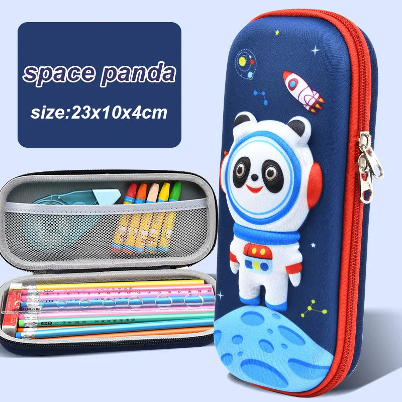 3D Kawaii Pencil Case EVA Large Capacity Waterproof Light Box Student