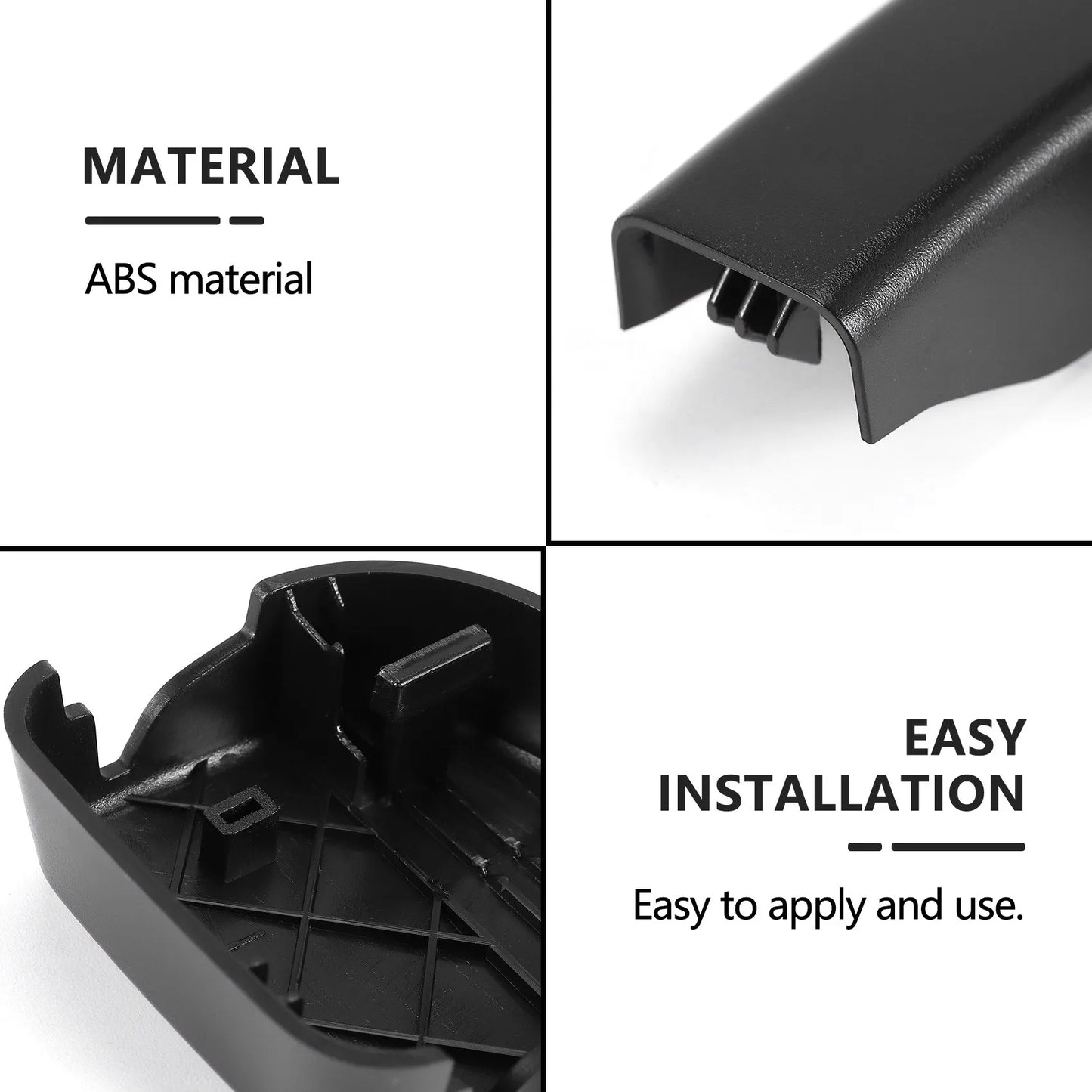 2X New Front Windshield Wiper Arm Covers Caps for Bmw 3 E90 E91 E92 61617138990 Peaceful Pleasures Health and Wellness