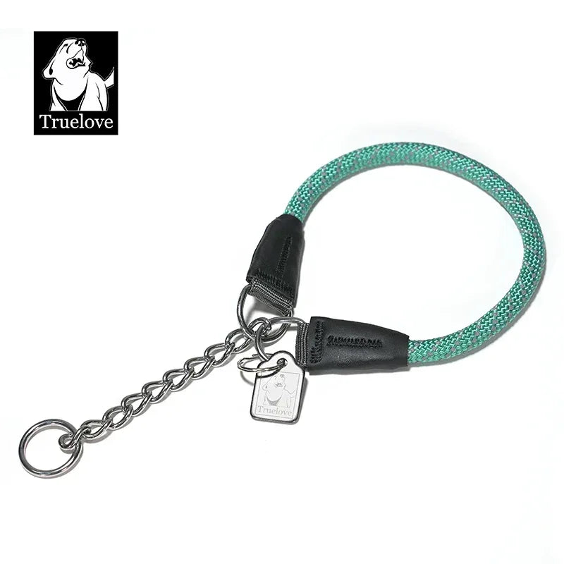Truelove P-Chain Reflective Nylon Dog Collar TLC5373 Peaceful Pleasures Health and Wellness Baltic S China Mainland