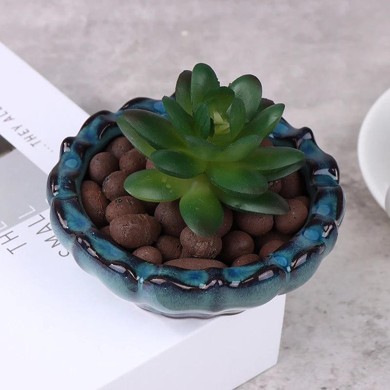 1 Piece 10*3.4cm Purple Sand Flower Pot With Holes Breathable Plant Home Decoration Ornaments Горшки Для Бонсай С Отверстиями Peaceful Pleasures Health and Wellness