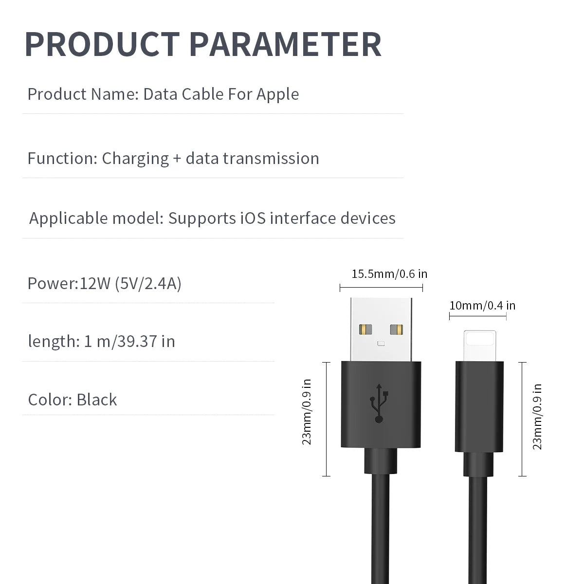MFi Certified 3.3FT Nylon USB-A Lightning Cable for iPhone Lightning Charging Cable Peaceful Pleasures Health and Wellness