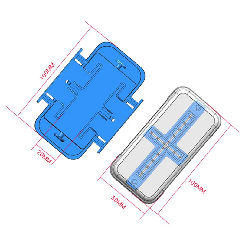Pill Splitter Cutter – 1/4 & 1/2 Stainless Steel Blade