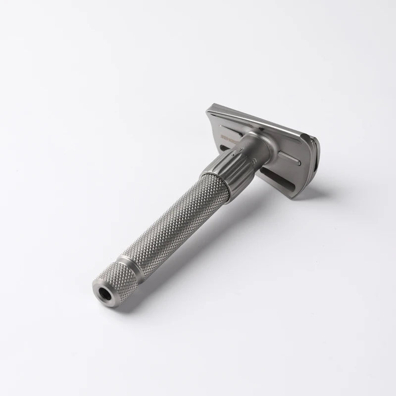 2026 Yaqi Matte Torqx Stainless Steel Slant Adjustable Safety Razor - Classic Shaving Tool for Precision Grooming Peaceful Pleasures Health and Wellness