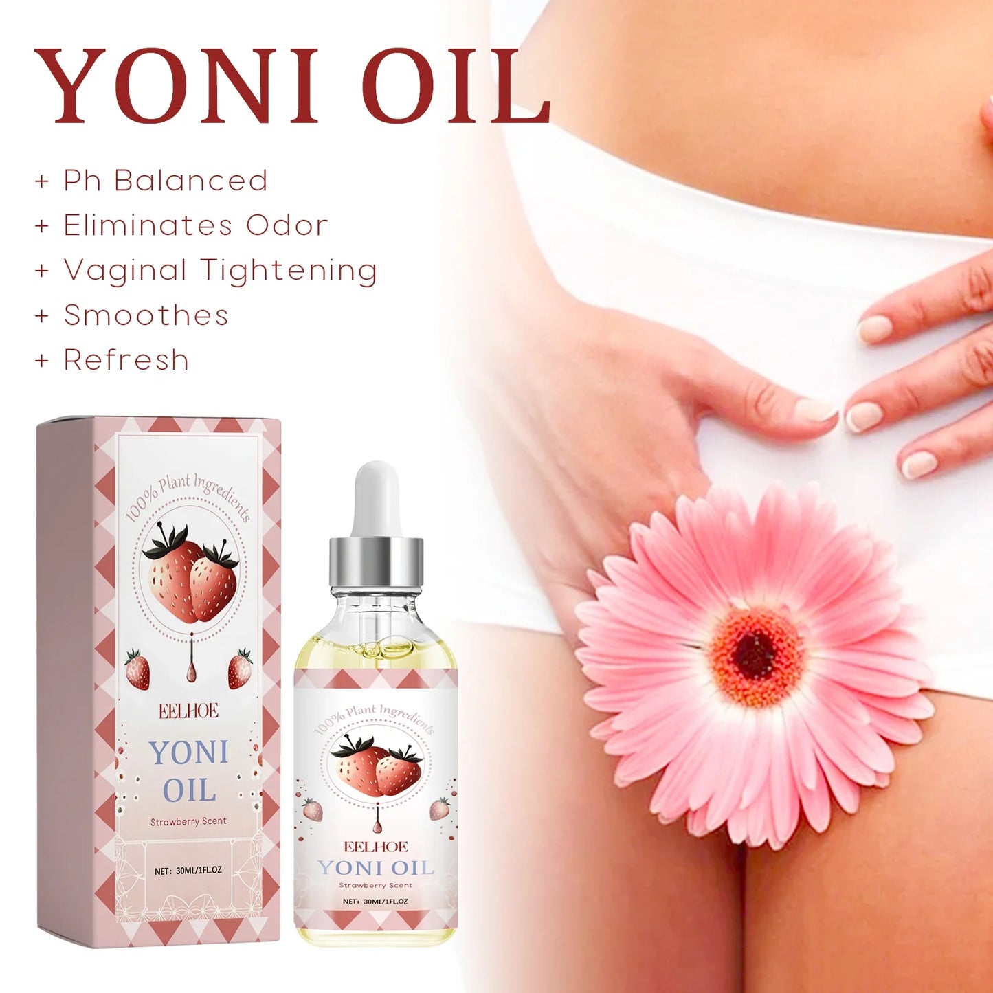 Women's Intimate Care Essential Oil – Gentle Cleanse & Firm Skin