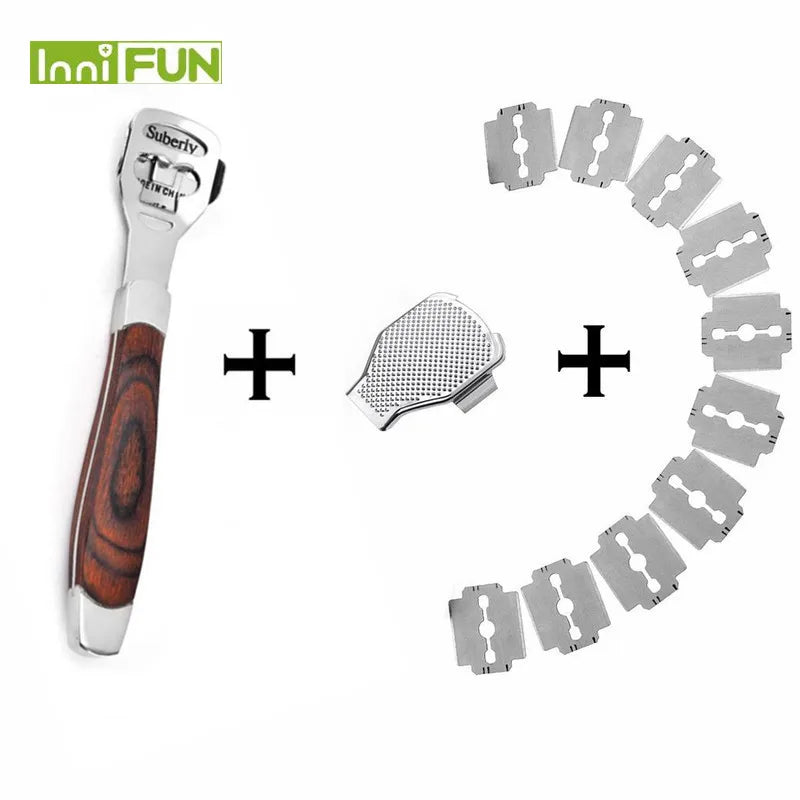 Foot Callus Shaver Heel Hard Skin Remover | 10 Blades