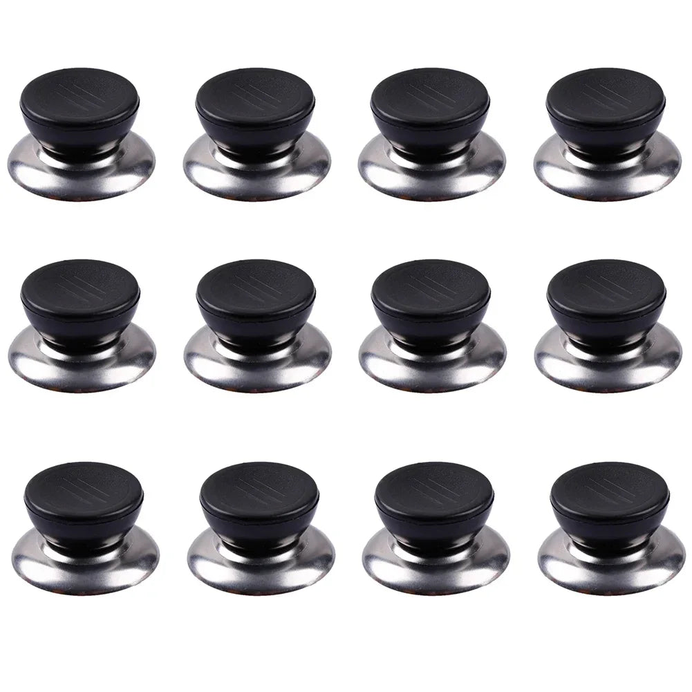 Replacement Pot Lid Handles – Stainless Steel Heat-Resistant Cookware Lid Handle Peaceful Pleasures Health and Wellness