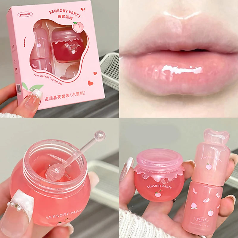 Hydrating Brightening Lip Mask | 24-Hour Moisture & Lip Oil
