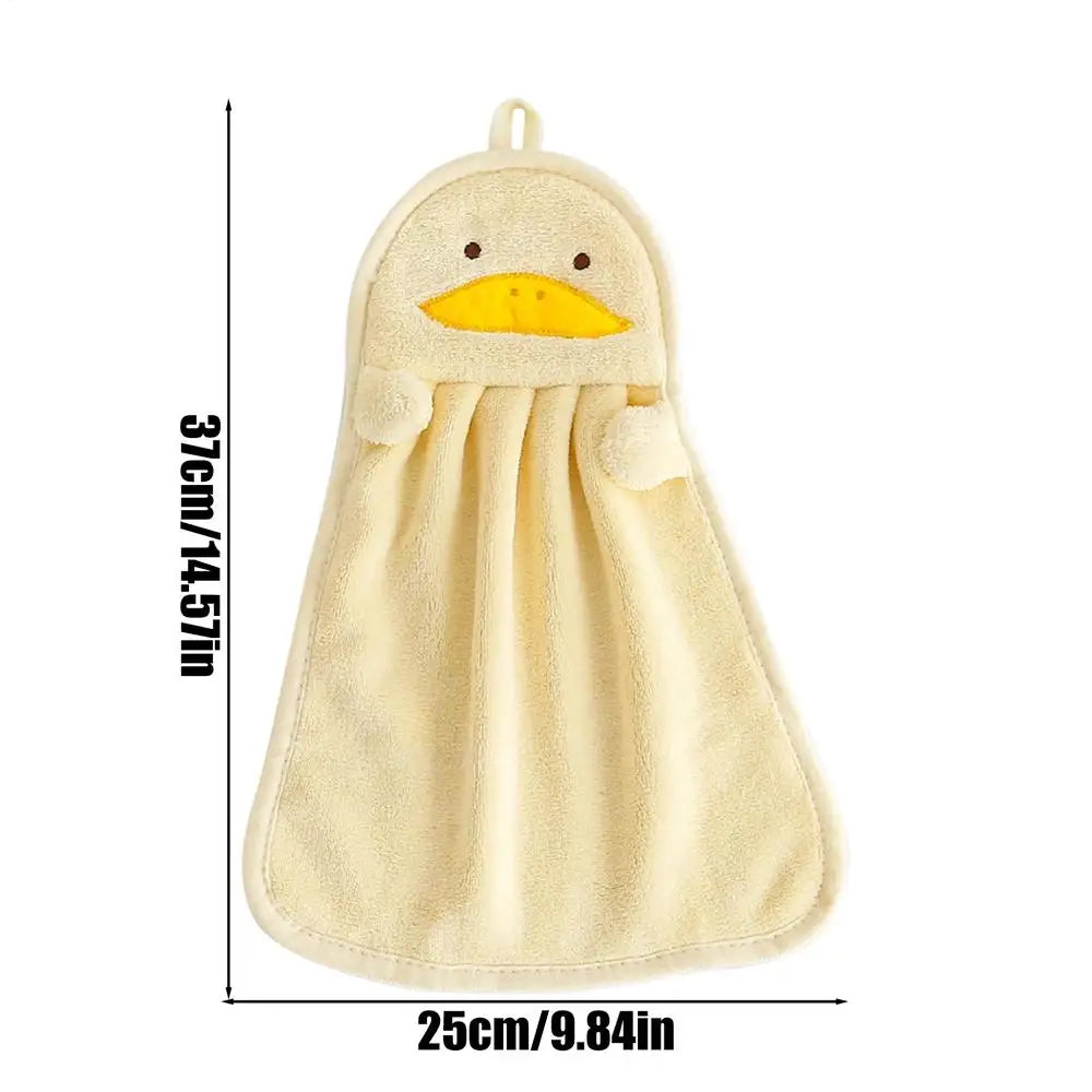 Cute Animal Hand Towels – Absorbent Kitchen & Bathroom