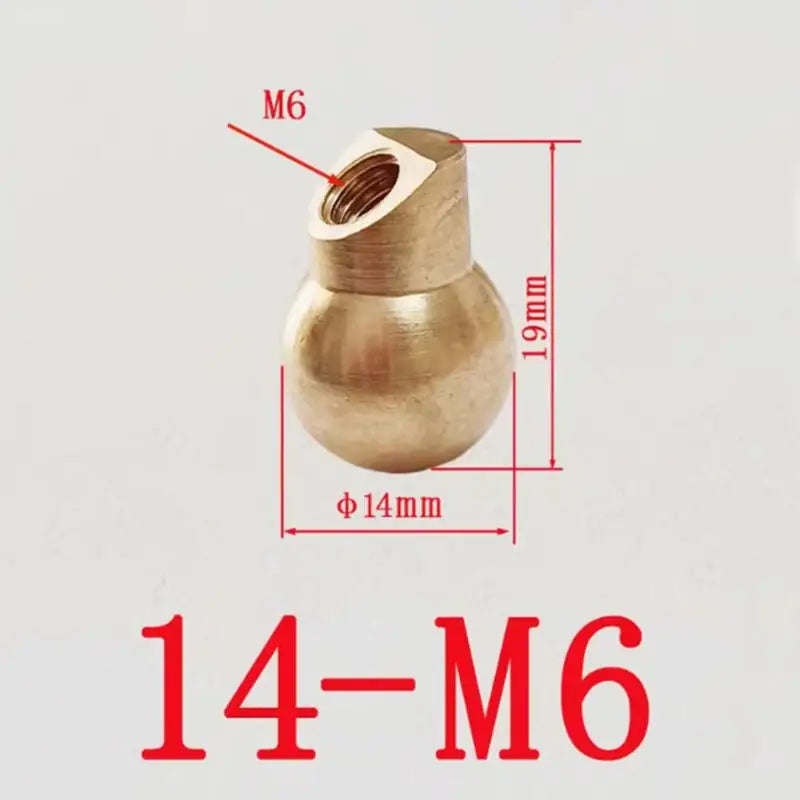 Brass Ball Joint Coolant Nozzle – CNC Lathe & Mill
