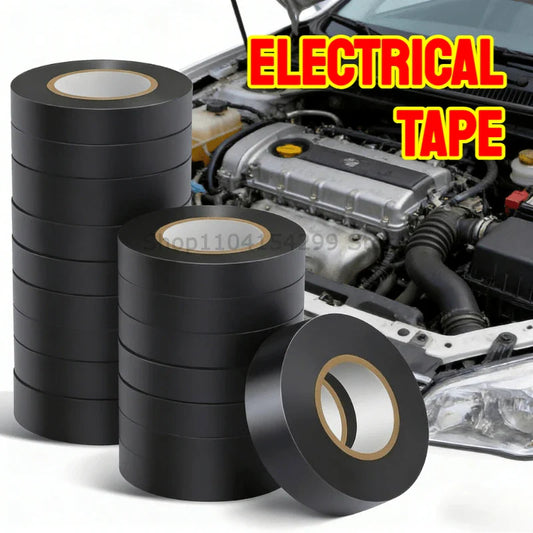 Black Flame-Retardant PVC Electrical Insulation Tape | 600V Electrical Insulation Tape Oasis Select