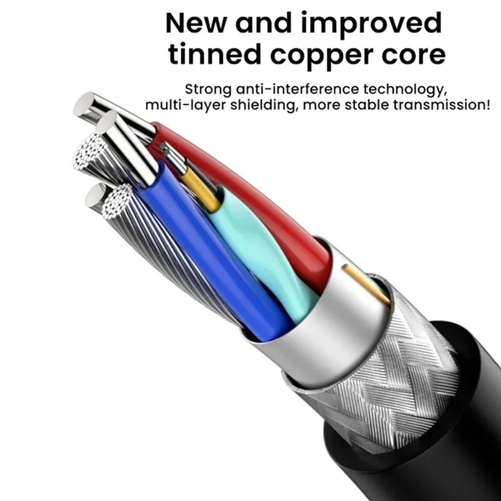 USB 3.0 4-Port Hub Splitter | Type-C Adapter for Laptop & PC
