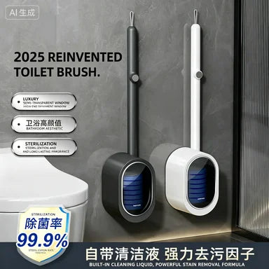 Disposable Toilet Brush – Soluble Replaceable Cleaning Heads