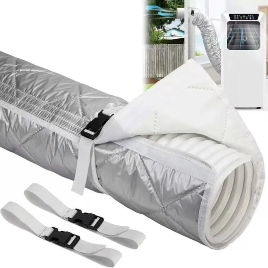 AC Hose Insulation Cover | Thermal Sleeve with Adjustable Straps AC Hose Cover Peaceful Pleasures Health and Wellness