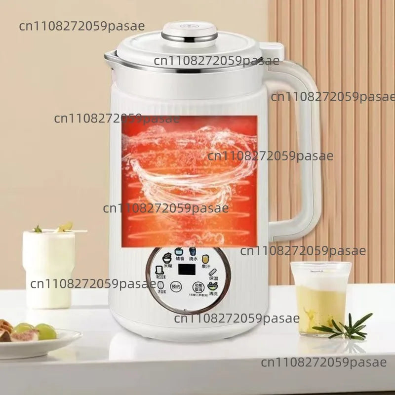 110V Stainless Steel Soy Milk Maker – 800W Netless Blender