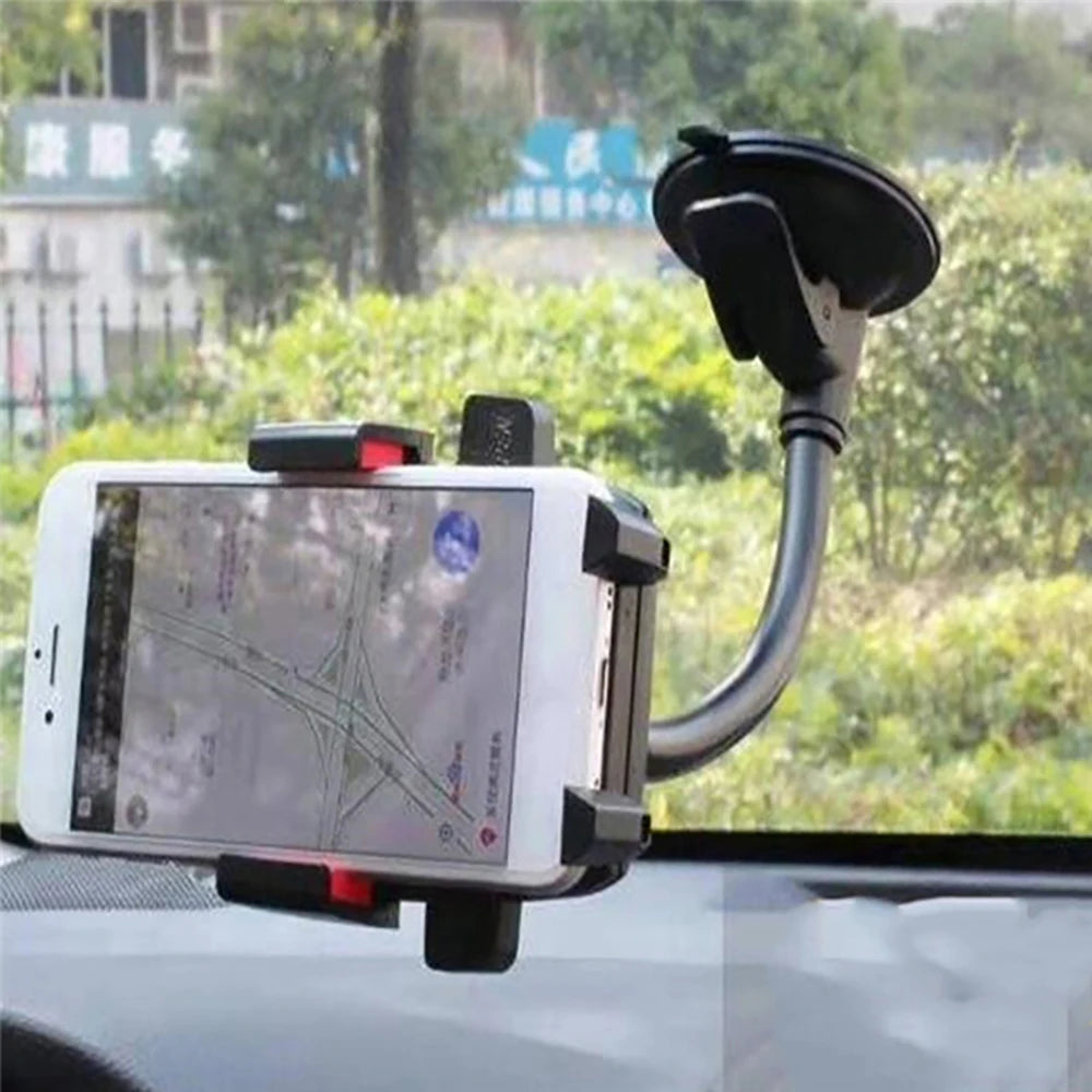 Universal Car Phone Holder Suction Cup Windshield Mount