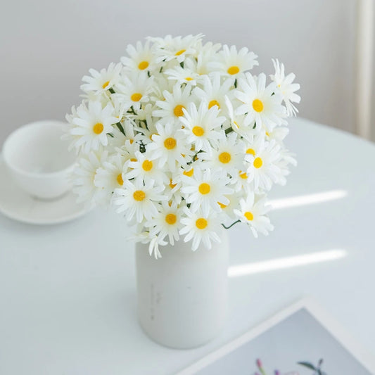 Silk Chrysanthemum Artificial Bouquet | Wedding & Home Décor