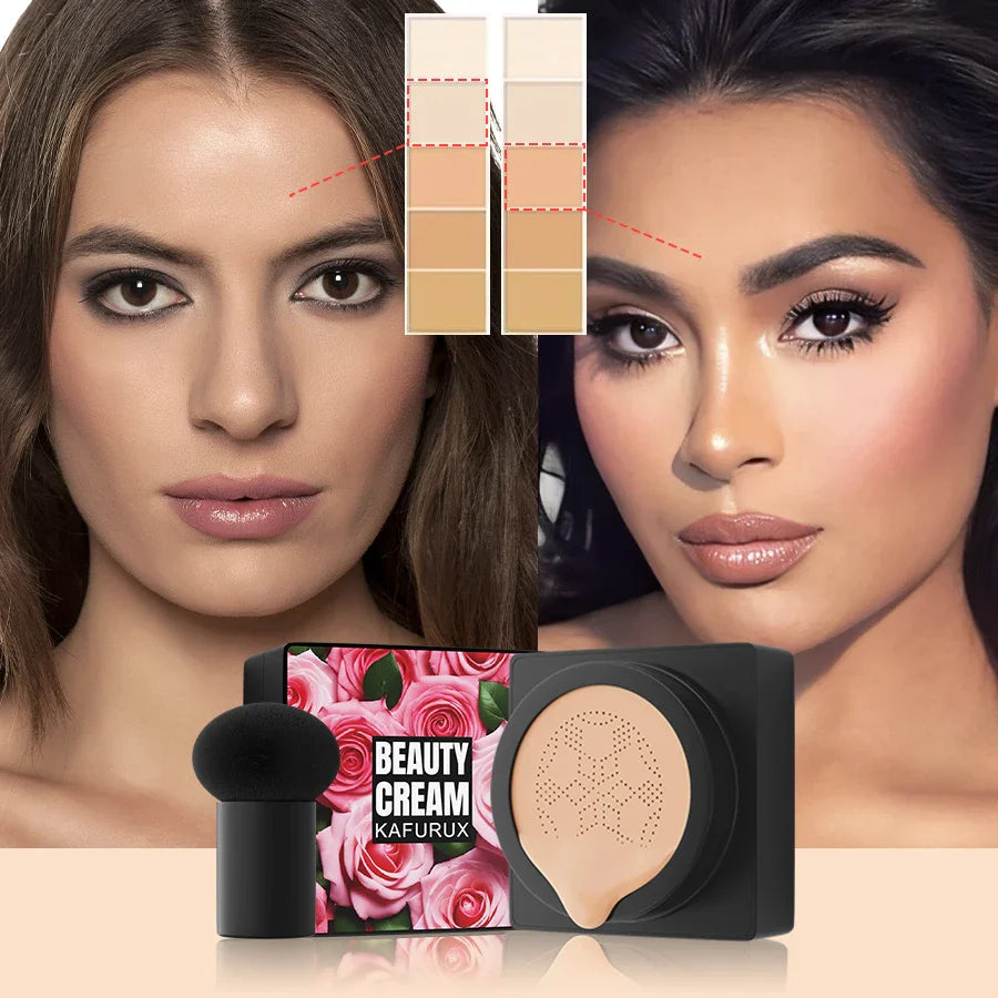 KAFURUX Mushroom Air Cushion CC Cream Foundation – 5 Shades