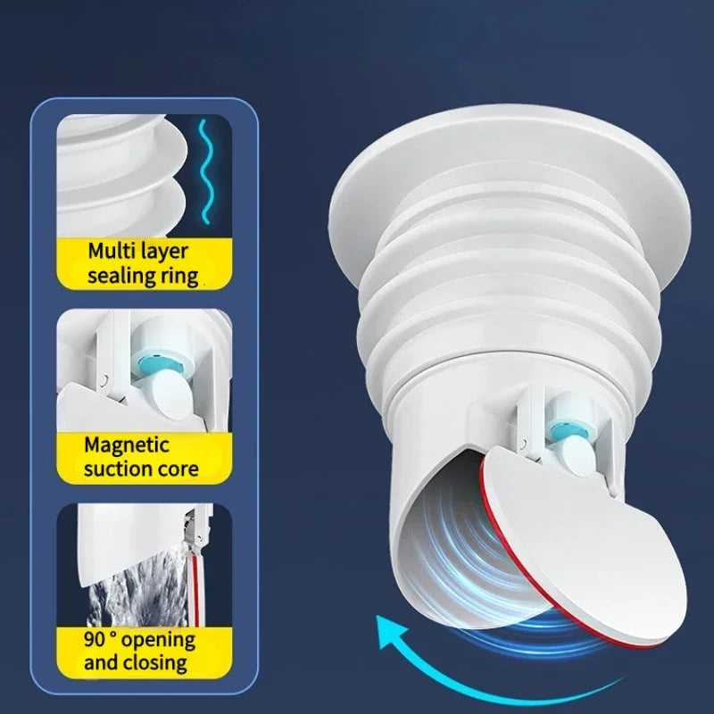 Floor Deodorizing Bathroom Accessories Core Drain Trap Water Pipe Plug Anti-blocking Kitchen Sink Drain Filter Shower Drains Peaceful Pleasures Health and Wellness