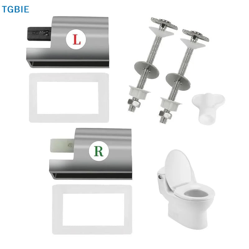 Toilet Seat Soft Close Hinge Replacement Set – Top Fix