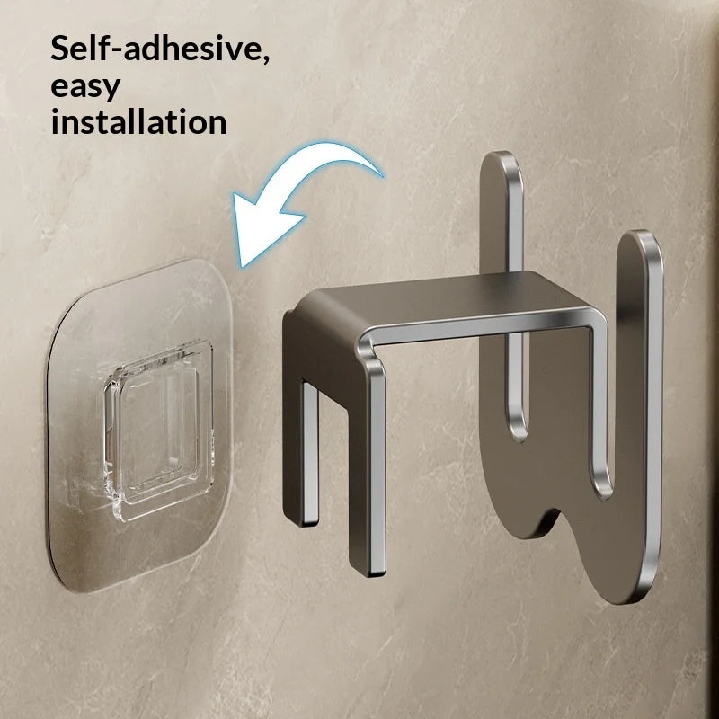 No Punching Bedroom Neat Storage Shoe Drying Slippers Rack Bathroom Rack Slipper Hook Toilet Drainage Rack Wall Mounted Holders Peaceful Pleasures Health and Wellness