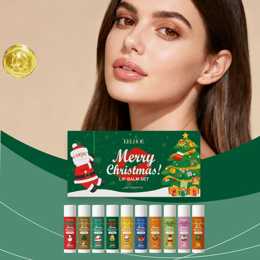 EELHOE Hydrating Lip Care Set | Smooth, Plump & Glossy Lips Lip Balm Set Peaceful Pleasures Health and Wellness