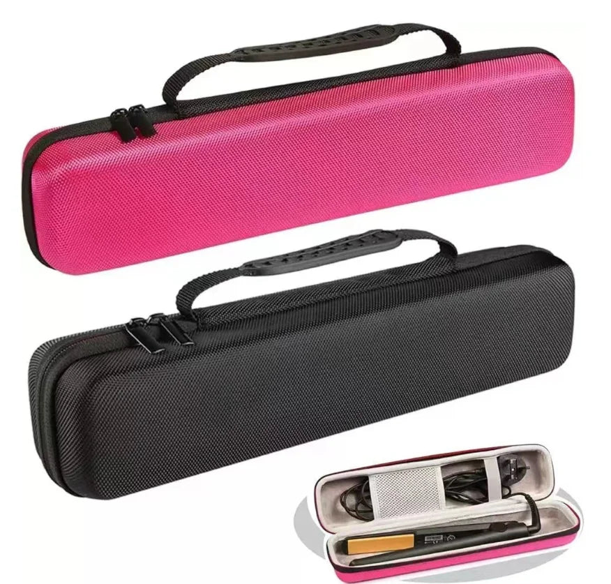 Portable Storage Bag for Hair Straighteners Curling Irons Hair Rollers Hair Straightener Storage Bag Travel Carrying Empty Case Peaceful Pleasures Health and Wellness