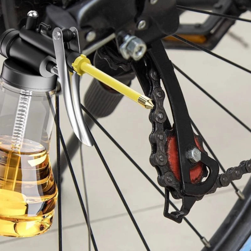 300ml High-Pressure Oil Bottle Copper Nozzle – Universal Car Lube Oil Applicator Bottle Peaceful Pleasures Health and Wellness