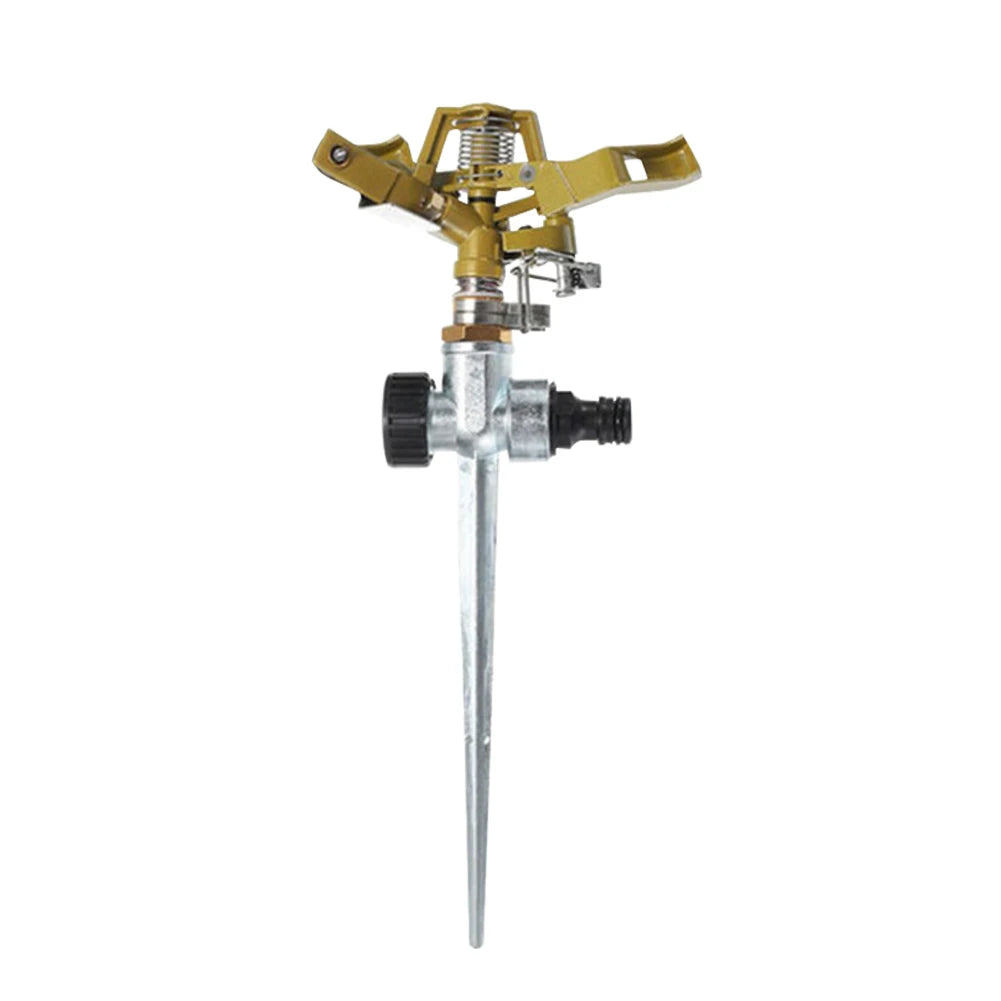 Adjustable Metal Spike Garden Sprinkler Tool Peaceful Pleasures Health and Wellness