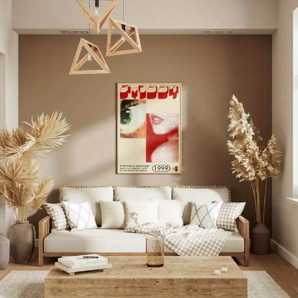 Japanese Y2K 90S Style Vaporwave Canvas Artwork Wall Art Print Canvas Painting Poster Picture For Living Room,Bedroom Home Decor Peaceful Pleasures Health and Wellness
