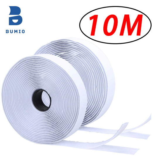 Self-Adhesive Hook & Loop Fastener Tape 1M–10M | DIY Strips Hook & Loop Tape Peaceful Pleasures Health and Wellness
