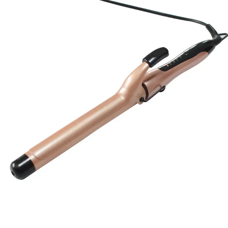 Professional Ceramic Curling Iron with LCD | Tourmaline Wand