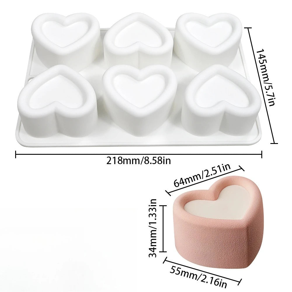 Silicone Multi-Cavity Mold – Cake, Soap & Candle Craft