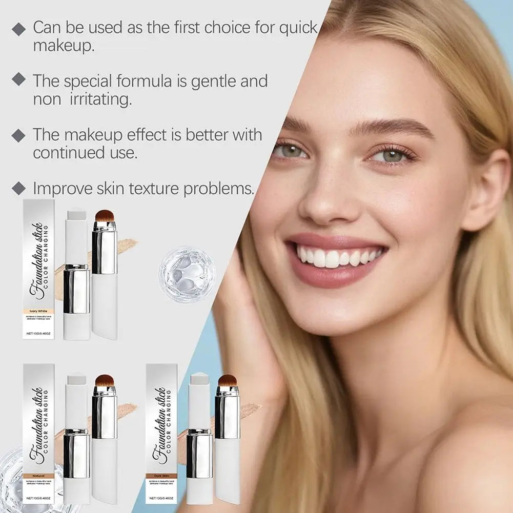 Color-Changing Foundation Stick | Brightening Concealer, All Skin Tones