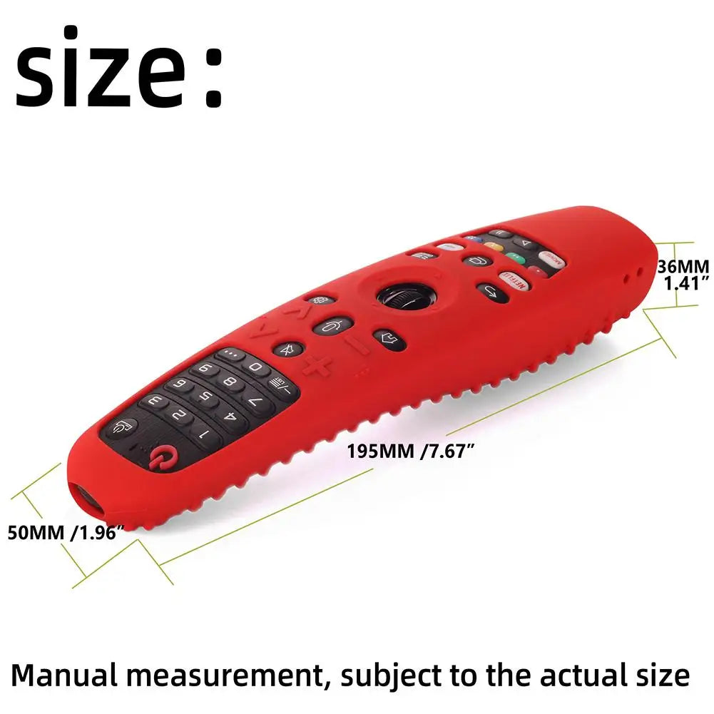 New For LG Smart TV AN-MR650A600 20GA 19BA Remote Control Case Soft Silicone Protective Cover Compatible Replacement Accessories Peaceful Pleasures Health and Wellness