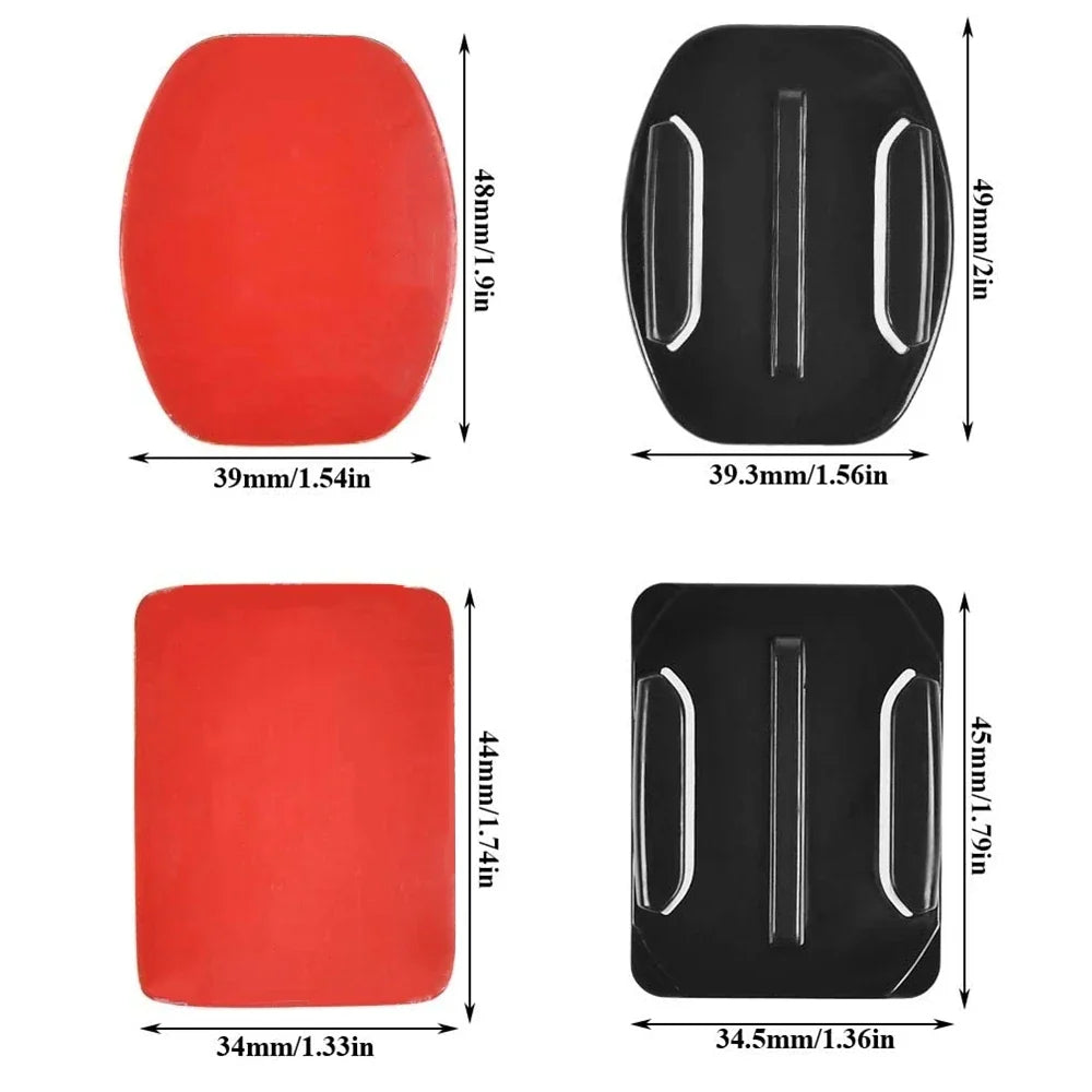 Motorcycle Helmet Chin Mount Kit for GoPro & Action Cameras