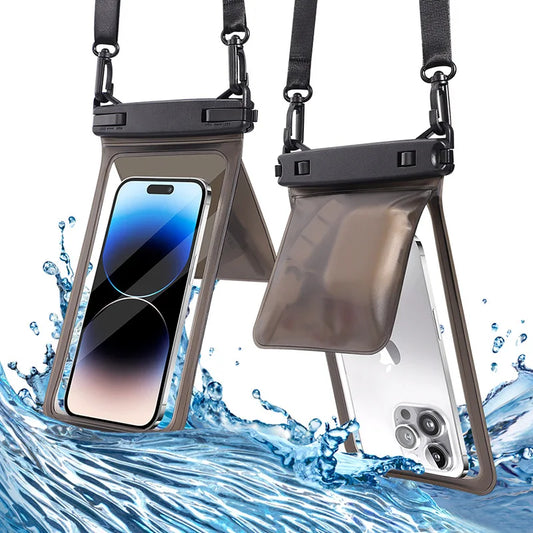 IPX8 waterproof phone pouch for swimming bag phone waterproof case mobile phone bag waterproof large waterproof case diving Peaceful Pleasures Health and Wellness