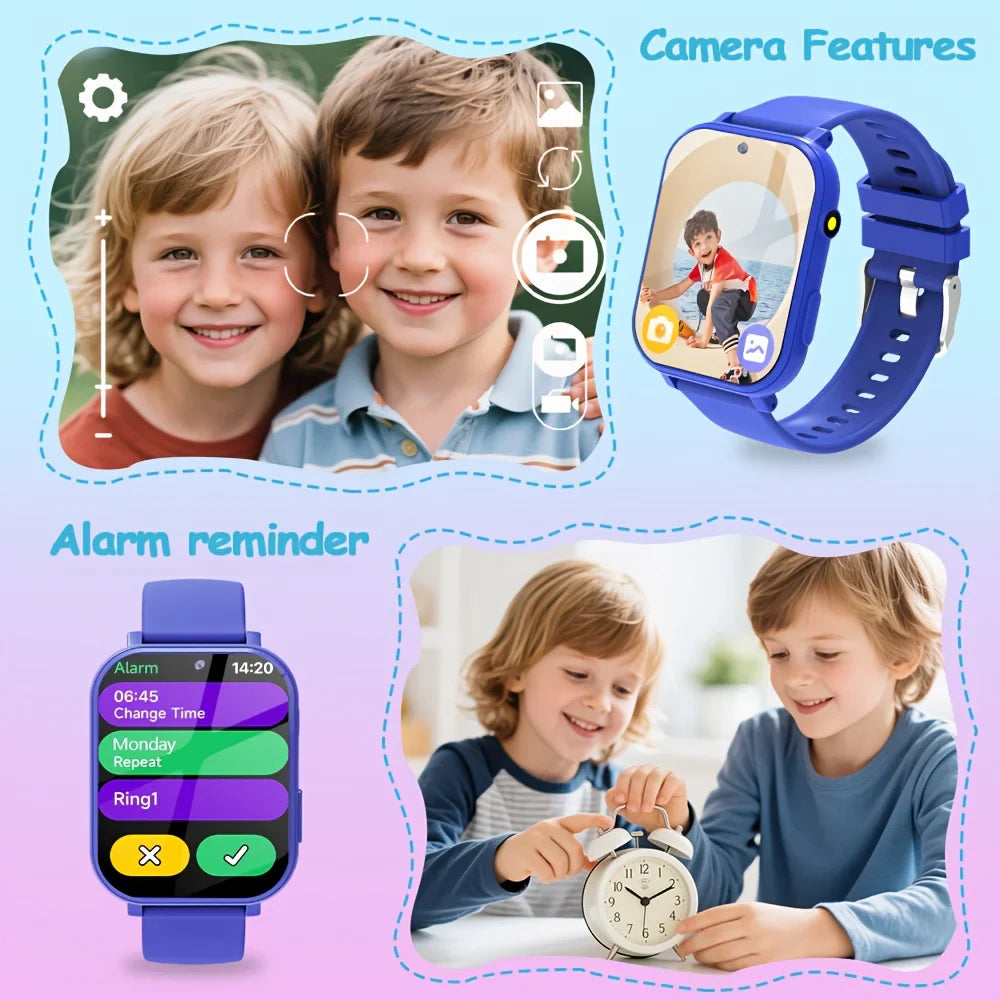 ERUN Kids Smart Watch – Games, Pedometer, Alarm & Calculator