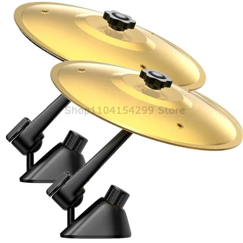 Mini Cymbal Car Vent Decoration | Music-Themed Interior Accessory Car Vent Decoration Oasis Select 2PCS Gold