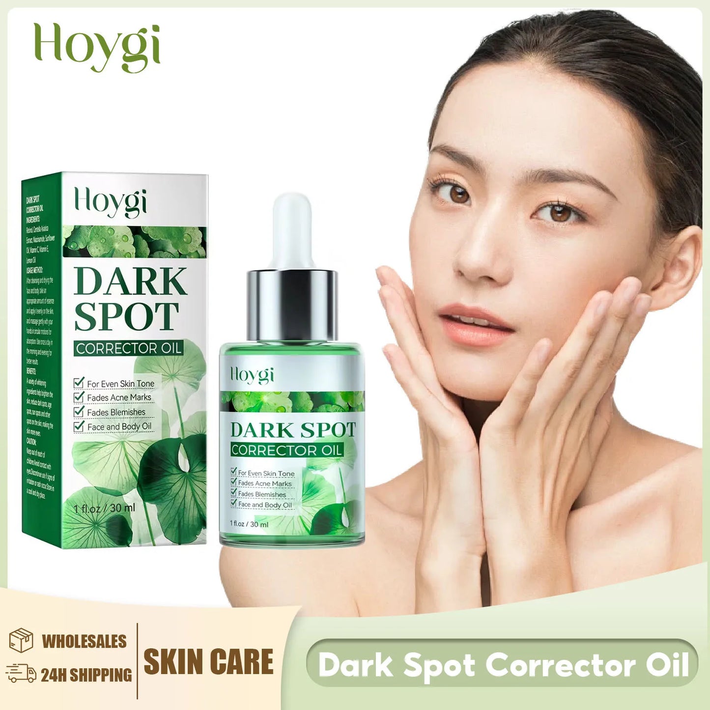 Dark Spot Corrector Fade Melasma Chloasma Melanin Correcting Remove Pigmentation Hydrating Moisturizing Whitening Freckle Serum Peaceful Pleasures Health and Wellness