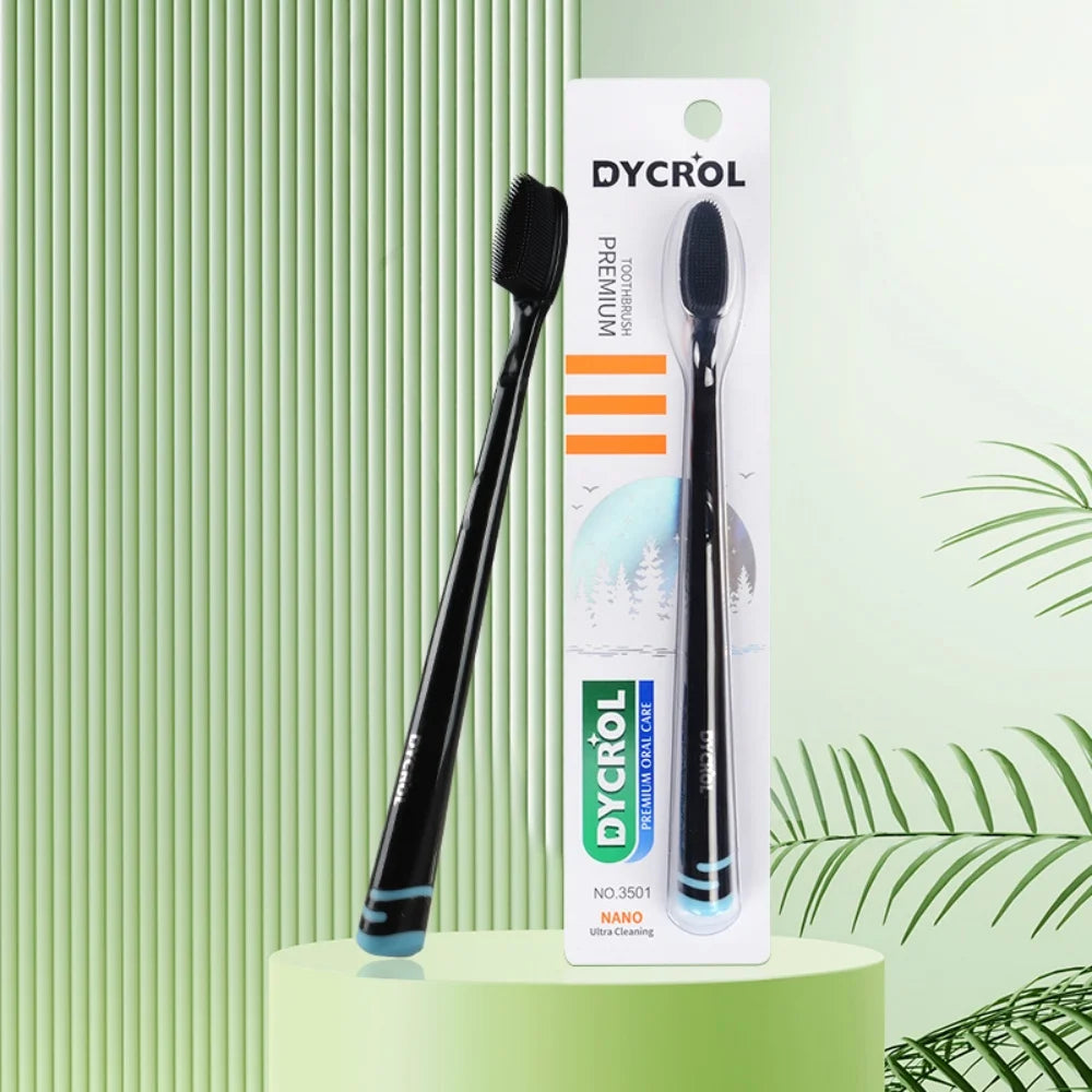 2/6/10Pcs Random Color Silicone Bristle Deep Cleaning Outdoor Travel Convenient Toothbrush Home Essential Holiday Gift Great Cleaning Power Christmas Gift Peaceful Pleasures Health and Wellness