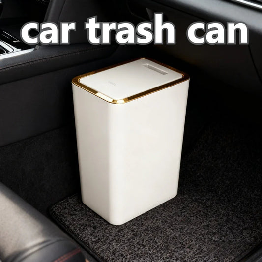 10L One-Touch Odor-Proof Trash Can – Leakproof Kitchen & Bathroom Bin Odor-Proof Trash Can Oasis Select